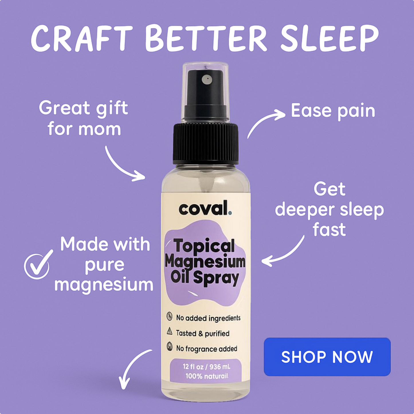 Topical Magnesium Oil Spray