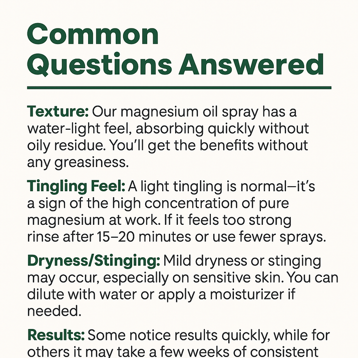 Topical Magnesium Oil Spray