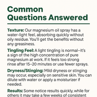 Topical Magnesium Oil Spray